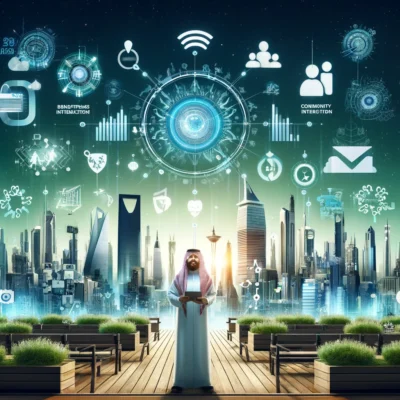 DALL·E 2024 05 16 09.19.27 An expressive and visually appealing image representing the importance of beneficiary interaction in achieving digital transformation. The image shoul