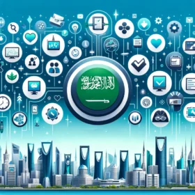 DALL·E 2024 05 18 08.28.46 An engaging and visually appealing image representing effective tools and methods to measure beneficiary satisfaction in digital government services.